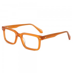 RUISEN’S Retro Square Acetate Daily Eyeglasses 8630