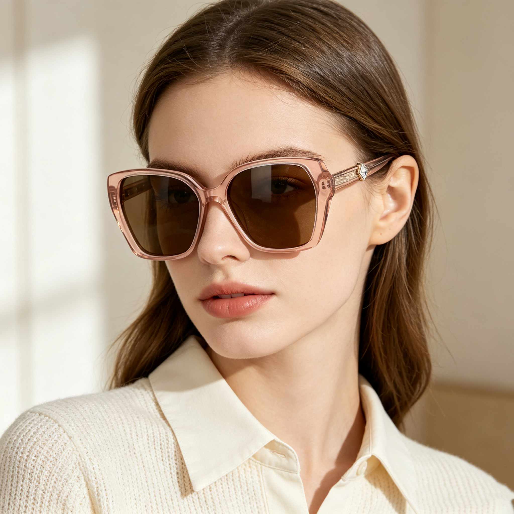 RUISEN'S Luxury Cat Eye Travel & Daily Fashion Sun Eyewear  ATG1005