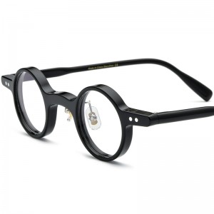 RUISEN’S Stylish Round Acetate Optical Frames Fashion Eyeglasses 19178