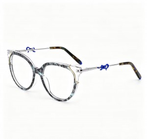RUISEN’S Elegant cat-eye glasses decorated with cute bow details for ladies daily wear 8008
