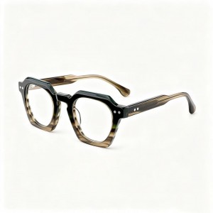 RUISEN’S Octagonal Angled Modified Round Eyeglasses VG66310