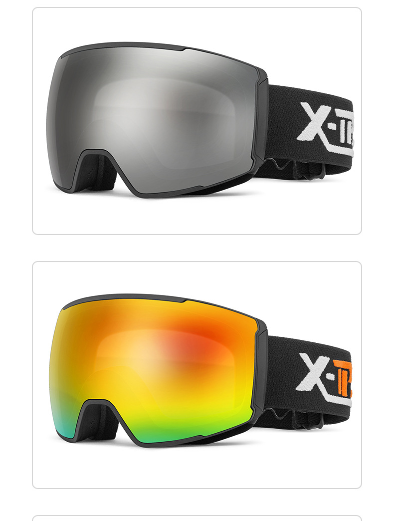 RUISEN'S Winter Outdoor Sports Cycling and Mountaineering Protection Fog Ski Goggles TS59