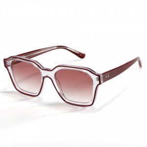 RUIREN’S  Colourful Personalised Mosaic Acetate Sunglasses  22sa009