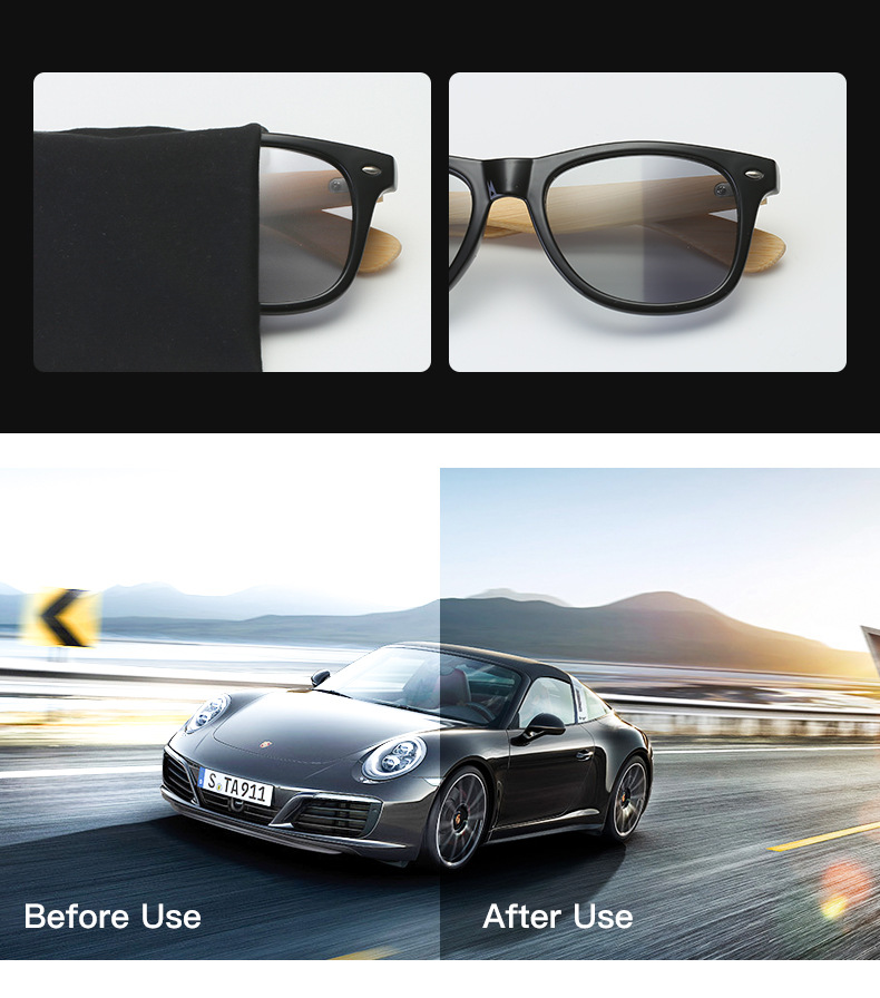 एचडी विजन वुड गॉगल्स