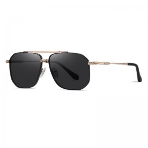 RUISEN’S Men’s Square Metal Polarized Sunglasses JS8538