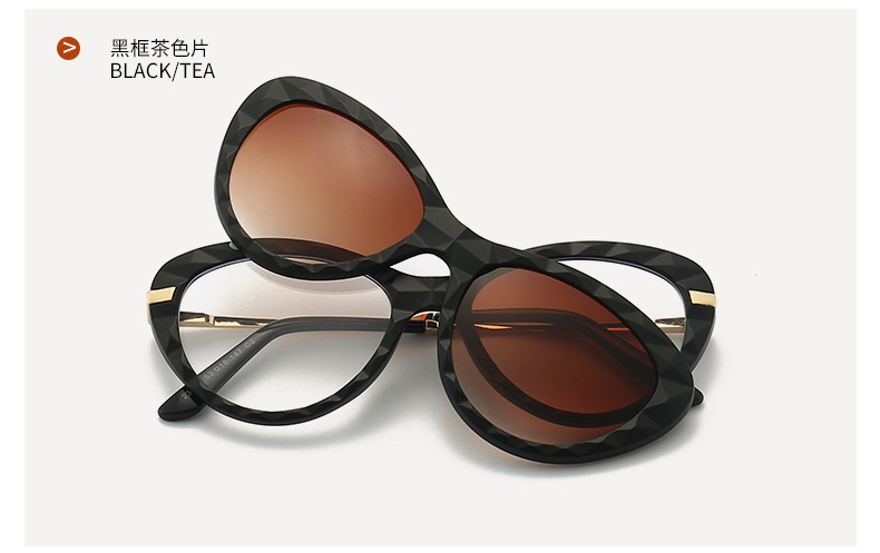 Cat Eye TR Outdoor Clip Sunglasses