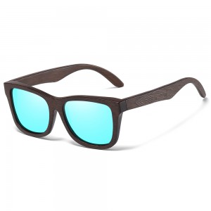 RUISENS’S Unisex Square Wooden Sunglasses  3833