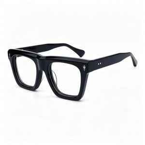 RUISEN’S Transparent Front Textured Spliced Temple Frames VG66304