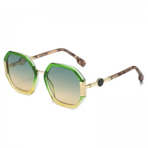 RUISEN’S New Fashion Round Frame Sunglasses M484