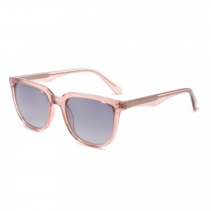 RUISEN’S Fashion Square Gradient Sun Glasses Multi Transparent Candy Color UV Protection Lightweight Shades8957