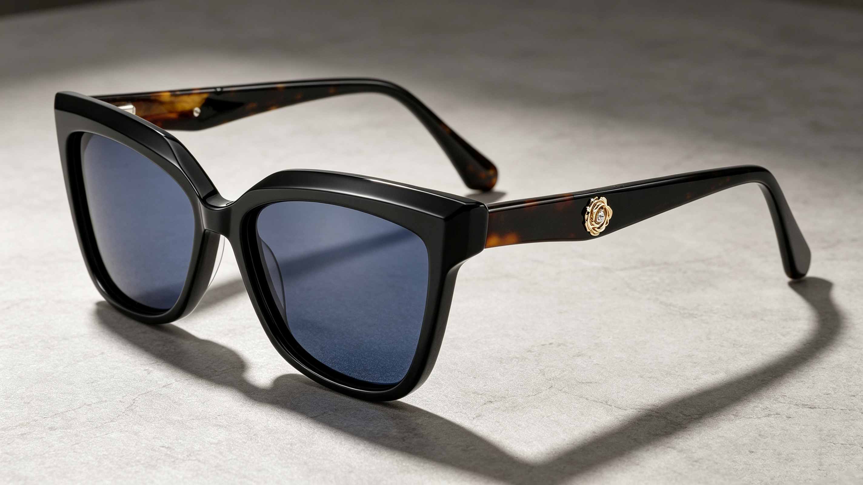 RUISEN'S Vintage Oversized Cateye UV Protection Luxury Fashion Sunglasses ATG1009