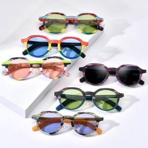 RUISEN’S Custom Sanded Plate Square Sunglasses 19368T