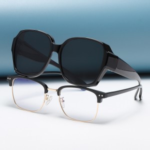 Sunglasses with polarized UV protection clip glasses 0089