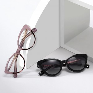 RUISEN’S New Style Thick pin coloured TR90 clip-on sunglasses 81636