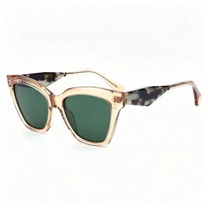 RUISEN’S  Mixed Material Cat Eye Acetate Sunglasses VG6001AFS