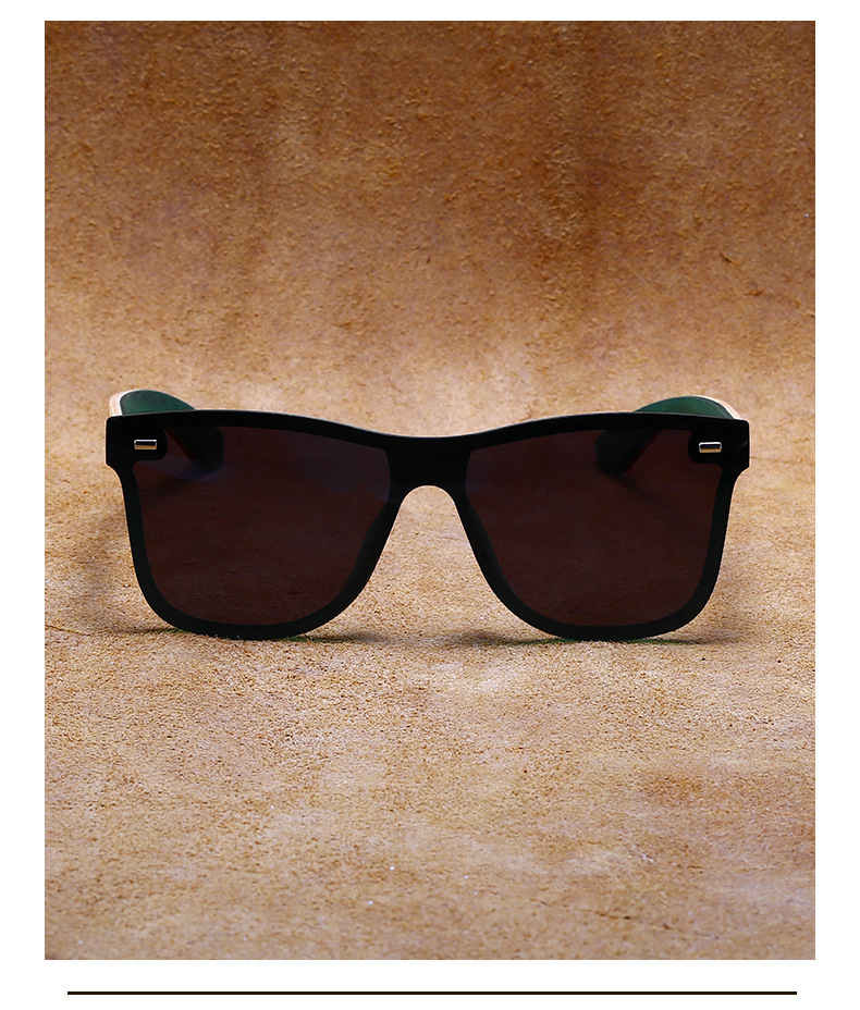RUISEN'S Men's Fashion Wooden Sunglasses 63742RUISEN'S Men's Fashion Wooden Sunglasses 63742
