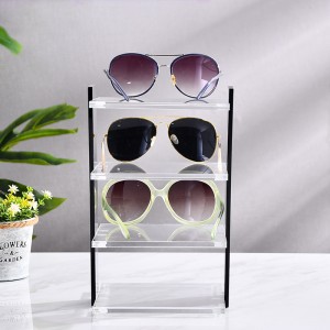 RUISEN’S Acrylic Sunglasses Display Rack with Stainless Steel Frame RS-028