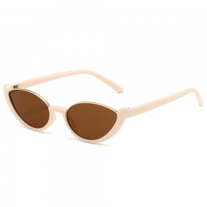 RUISEN’S Metal Semi-Rim Sunglasses For Women  86054