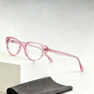 Cat Eye Glasses Street Commuter Eyewear Casual Urban Frames Daily Wear 8632