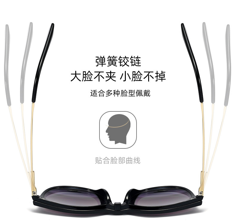 RUISENS'S New Clip-On Sunglasses Polarized Sun Protection 95659