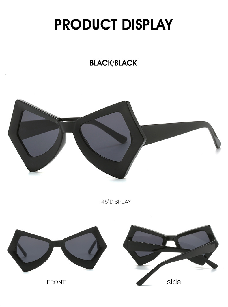 RUISEN'S New Personalized Butterfly Color Matching Women's Sunglasses