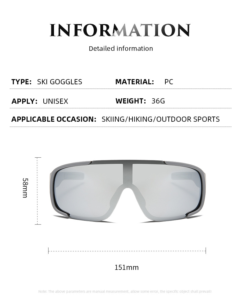 RUISEN'S Sports Bike Off-Road Wind Protection Sunglasses H3246