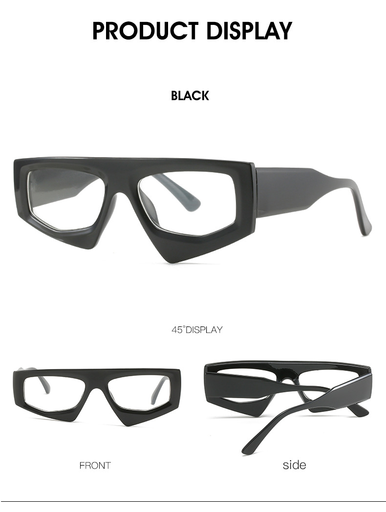 RUISEN'S  Fashion Retro Frame UV400 Eye Protection Sunglasses