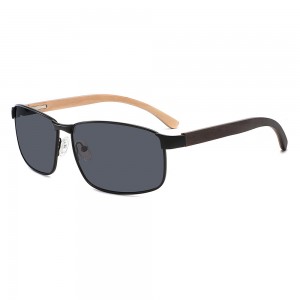 RUISEN’S New Fashion and Classic Square Frame Wooden Sunglasses RS-1815