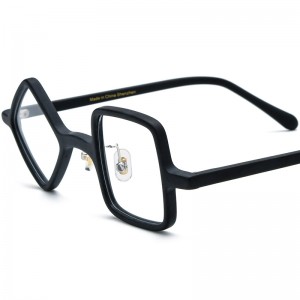 RUISEN’S Mixed Material Round Acetate Titanium Eyeglass Frames Optical Glasses 19387