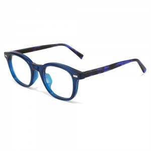 RUISEN’S Vintage Oval Premium Solid Acetate Eyeglass Frames 8947