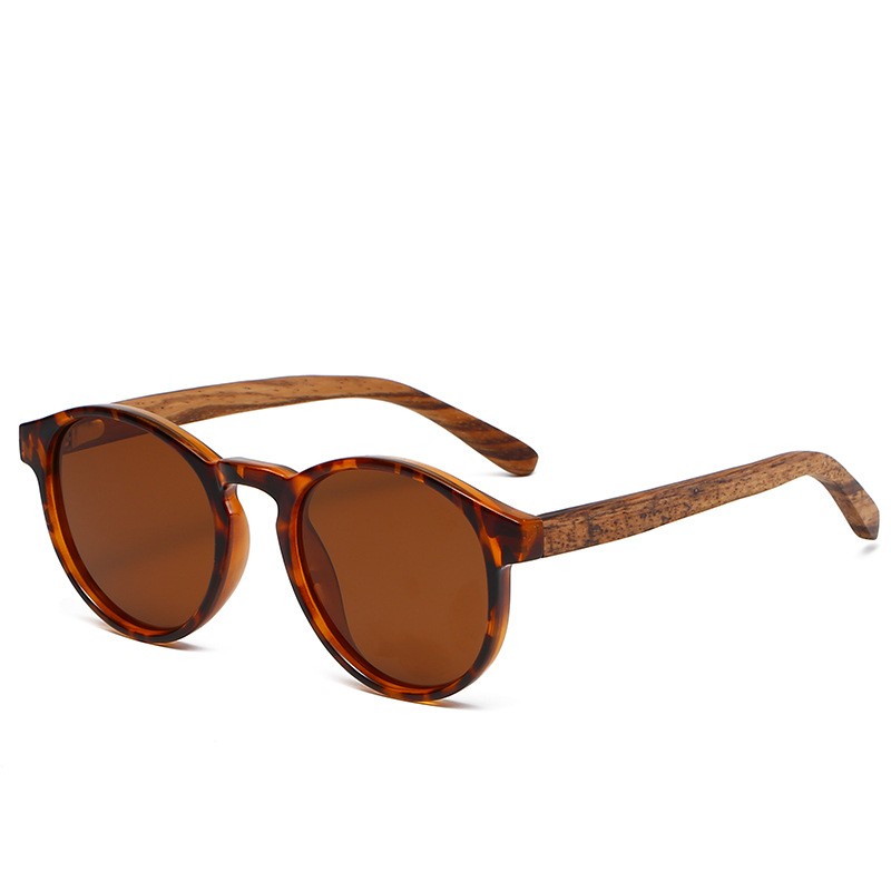 Hester | Vintage Round Polarized Sunglasses | Flat Top