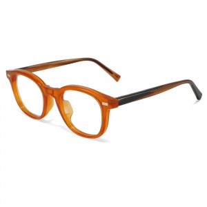 RUISEN’S Vintage Oval Premium Solid Acetate Eyeglass Frames 8947