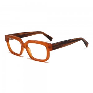 RUISEN’S Bold retro acetate optical frame.8939