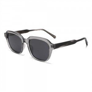 RUISEN’S Vintage Square Sun Glasses Tortoise & Transparent Multi Frame Gradient Lens UV Protection Fashion Shades8904