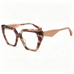 RUISEN’S Spliced Texture Plate Eyewear Frames VG6003AF