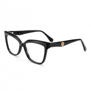 RUISEN’S Classic Cat Eye Frame Optical Glasses Clear Lens Multi Color PC Eyewear Daily Fashion Eyeglass FramesMG1009