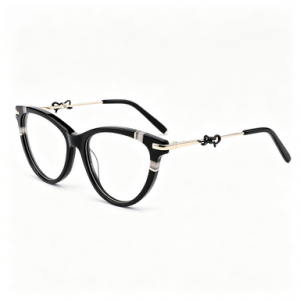RUISEN’S Delicate bow-accented frames, blending timeless elegance with everyday comfort 8002