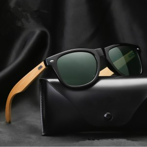 टीएसी पोलराइज्ड वुड सनग्लासेस विंटेज स्टाइल यूवी400 प्रोटेक्शन रिवेट आईवियर