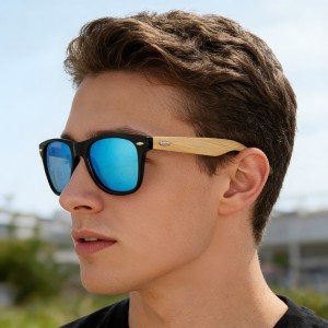 RUISEN’S Fashion Wooden Sunglasses 2140