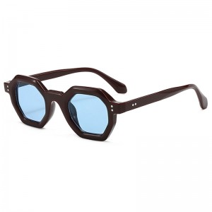 RUISENS’S Trendy Rectangle Sunglasses Womens Mens 3941