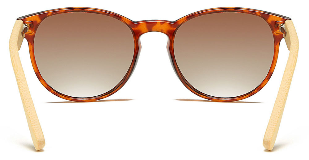 लकड़ी बांस मंदिर धूप का चश्मा